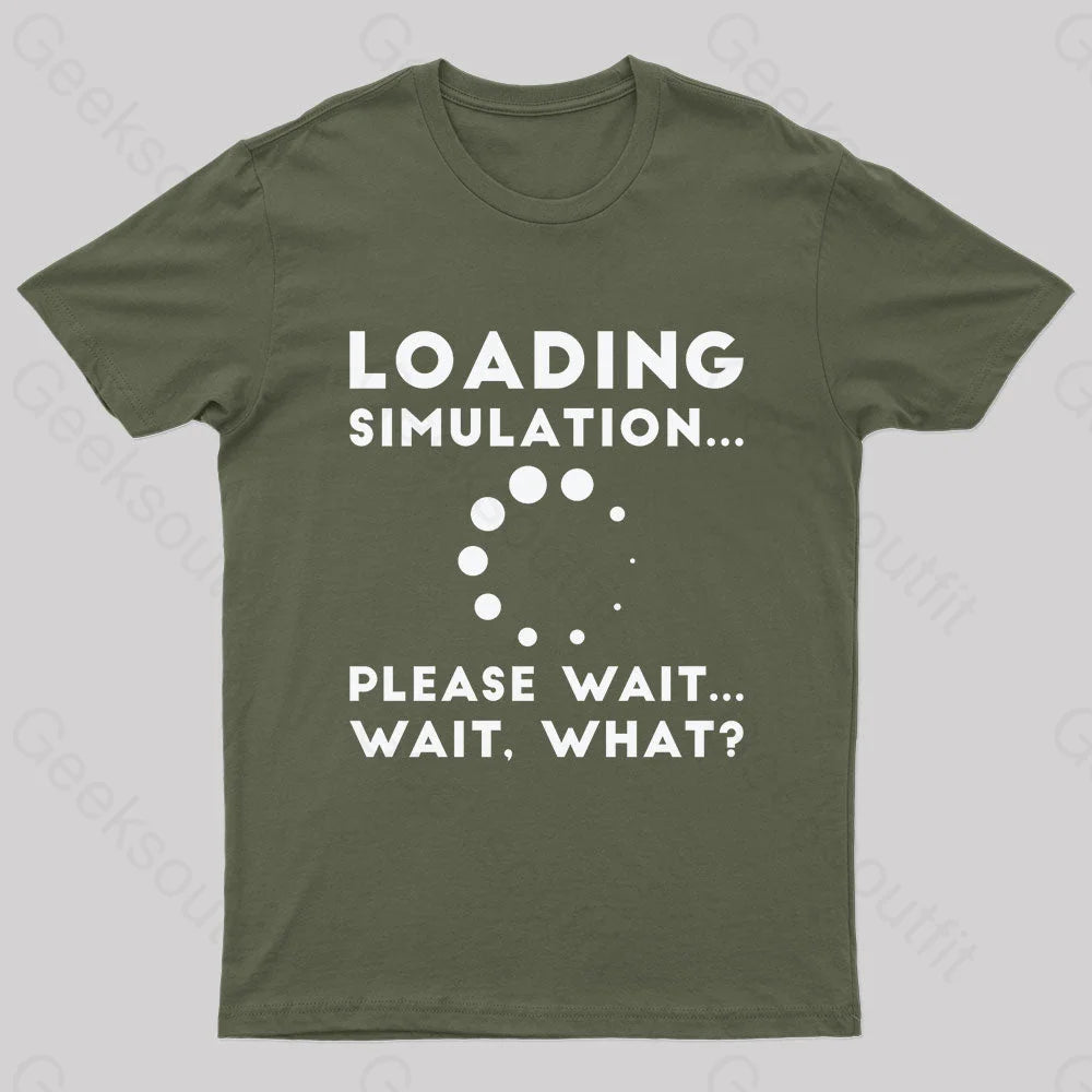 Loading Simulation Nerd T-Shirt