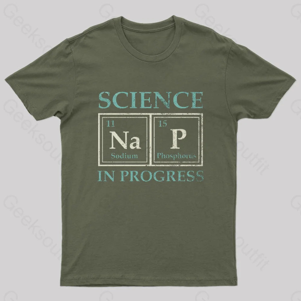 Science in Progress Geek T-Shirt