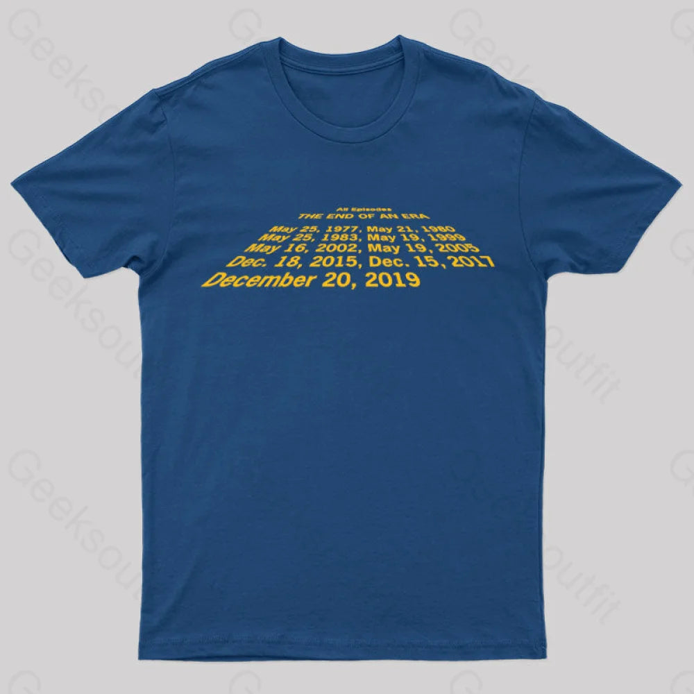 End of an Era Geek T-Shirt