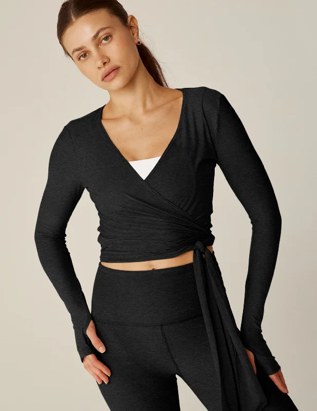 Featherweight Waist No Time Wrap Top