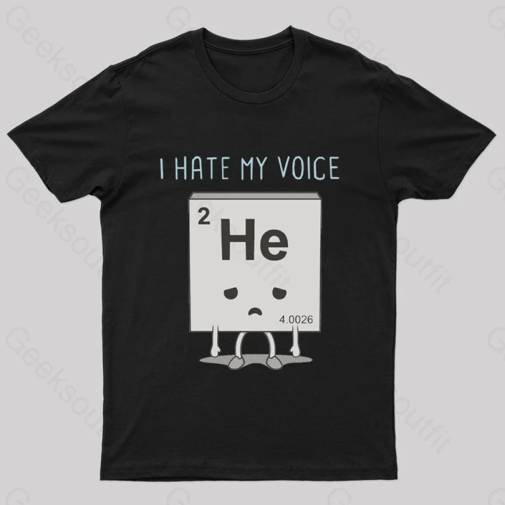 I Hate My Voice¡­ Nerd T-Shirt