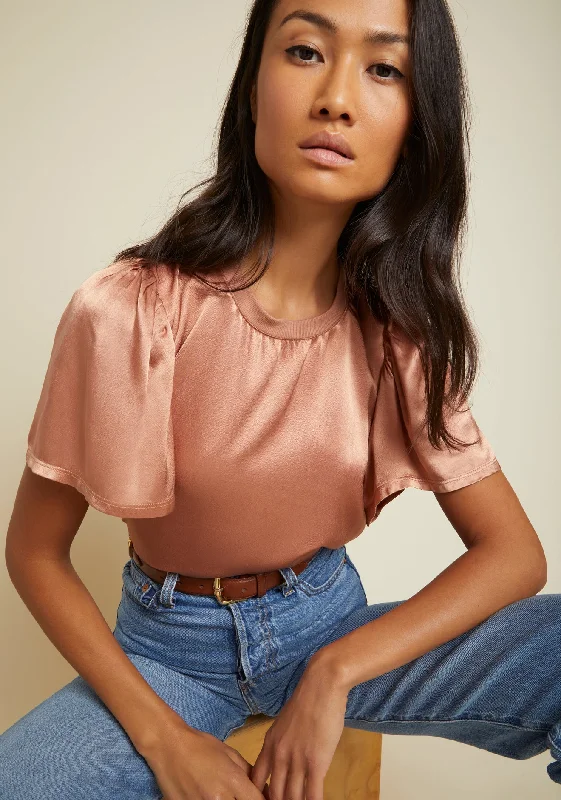 Toni Flutter Sleeve Tee