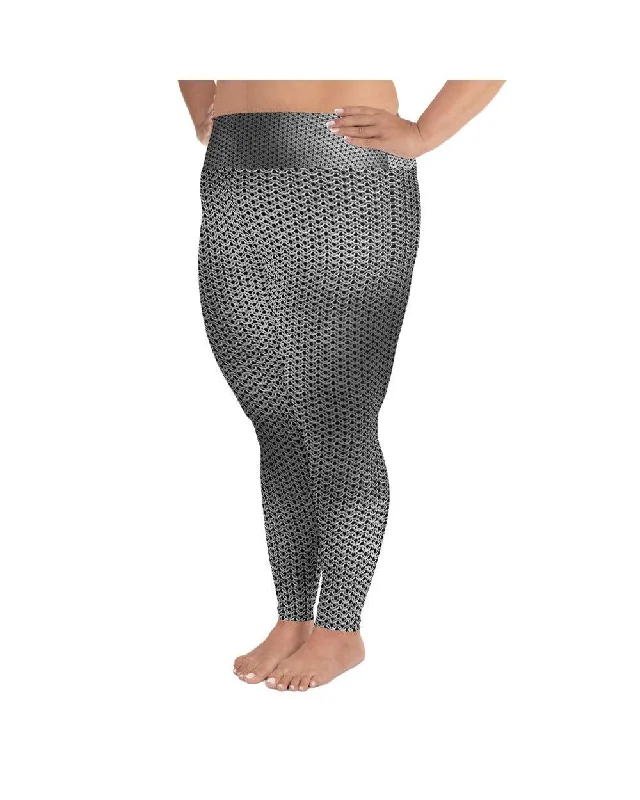 Knight's Chain Main Plus Size Leggings