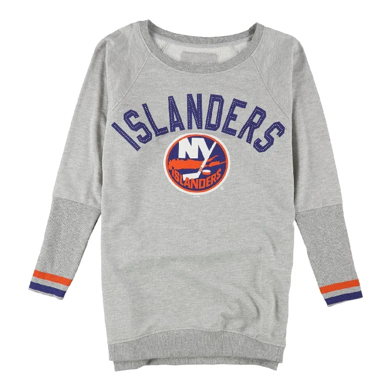 Touch Womens New York Islanders Sweatshirt, Grey, Medium