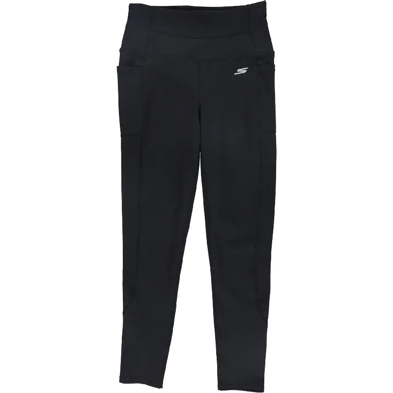 Skechers Womens Go Walk Hw Backbend 7/8 Compression Athletic Pants