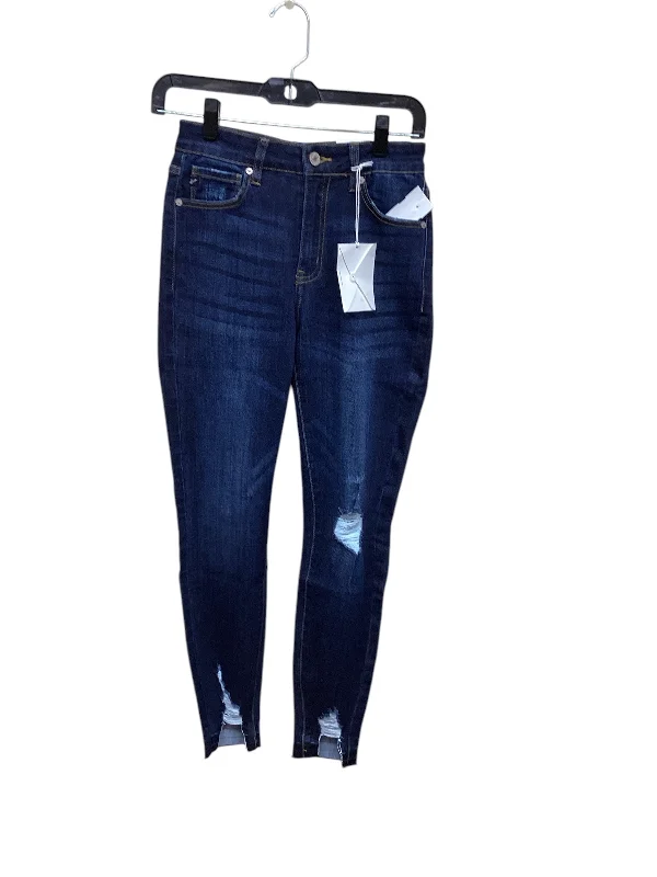 Jeans Skinny By Kancan In Blue Denim, Size: 2