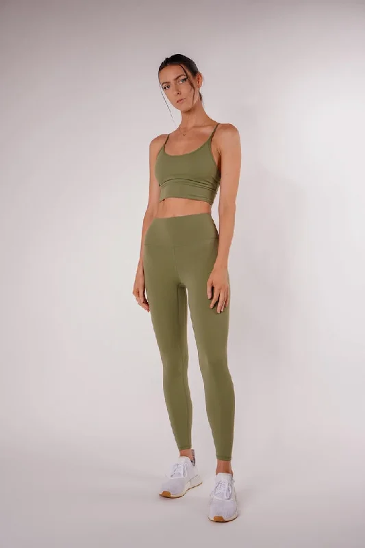 Army Green Activewear Set