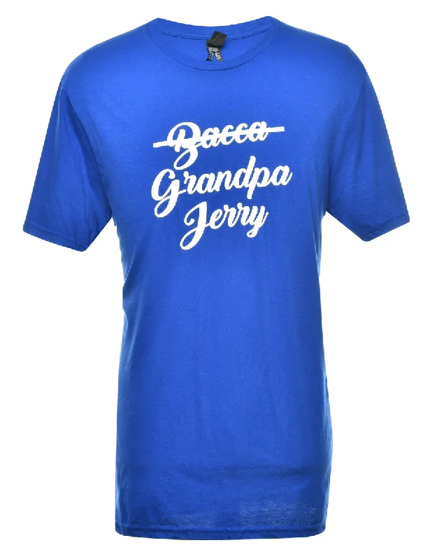 Grandpa Printed T-shirt - XL