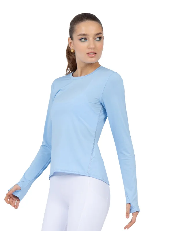 Classic Long Sleeve Crew Neck - Bluebell