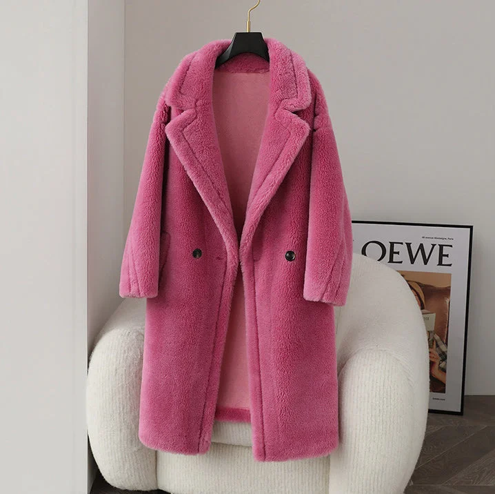 Cozy Teddy Wool Coat (12 Colors)