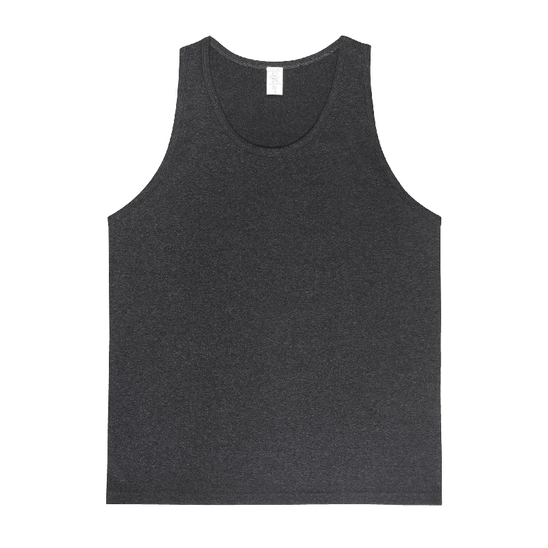 KNOCKER MEN'S HEAVY TANK TOP (MT200_CH/GR)