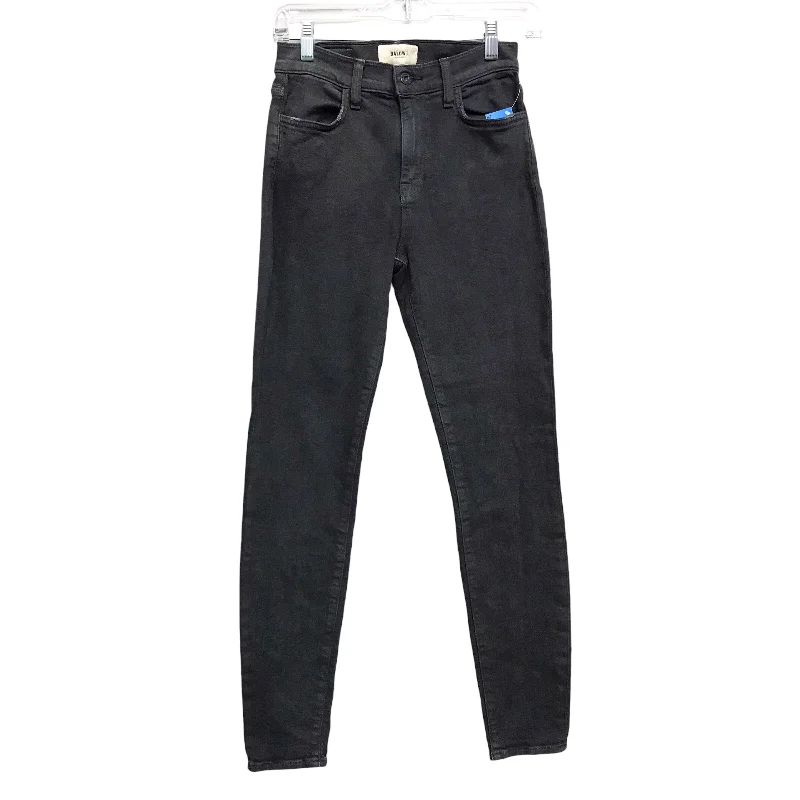 Jeans Skinny By Baldwin In Black Denim, Size:2