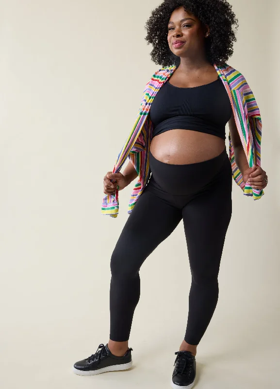 The All-Stage Forever Black Maternity + Postpartum Legging