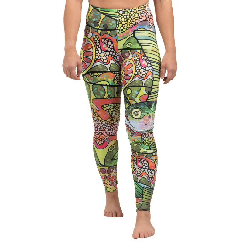 Troutrageous Rainbow Signature Leggings