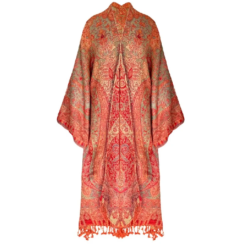 Pilani Orange Kimono Coat ONE OF A KIND