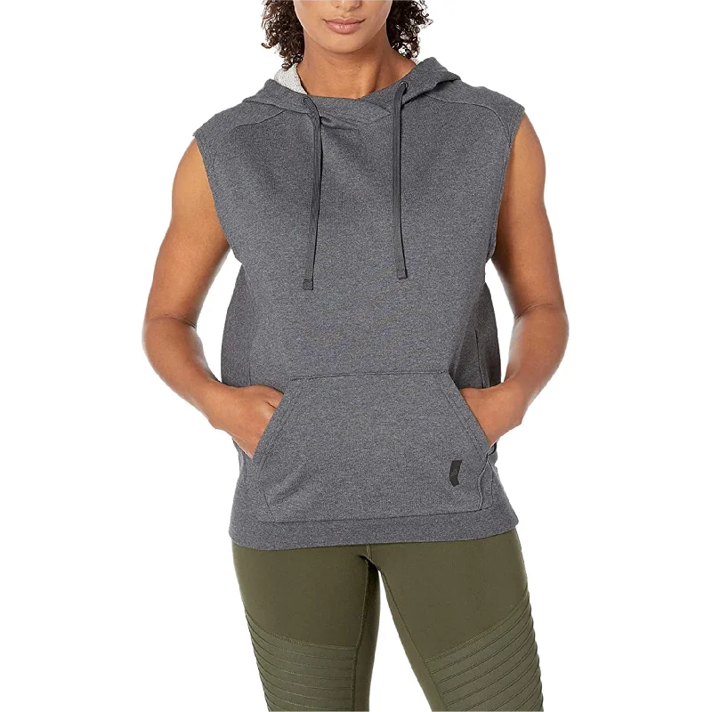 Reebok Womens Sleeveless Hoodie Sweatshirt