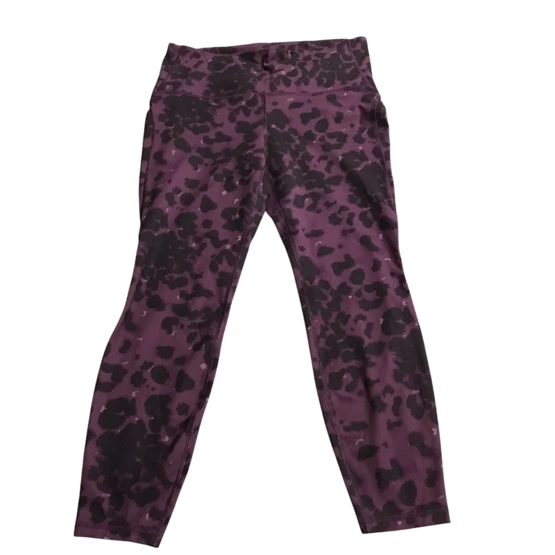 Athletic Leggings By All In Motion In Purple, Size: Xl