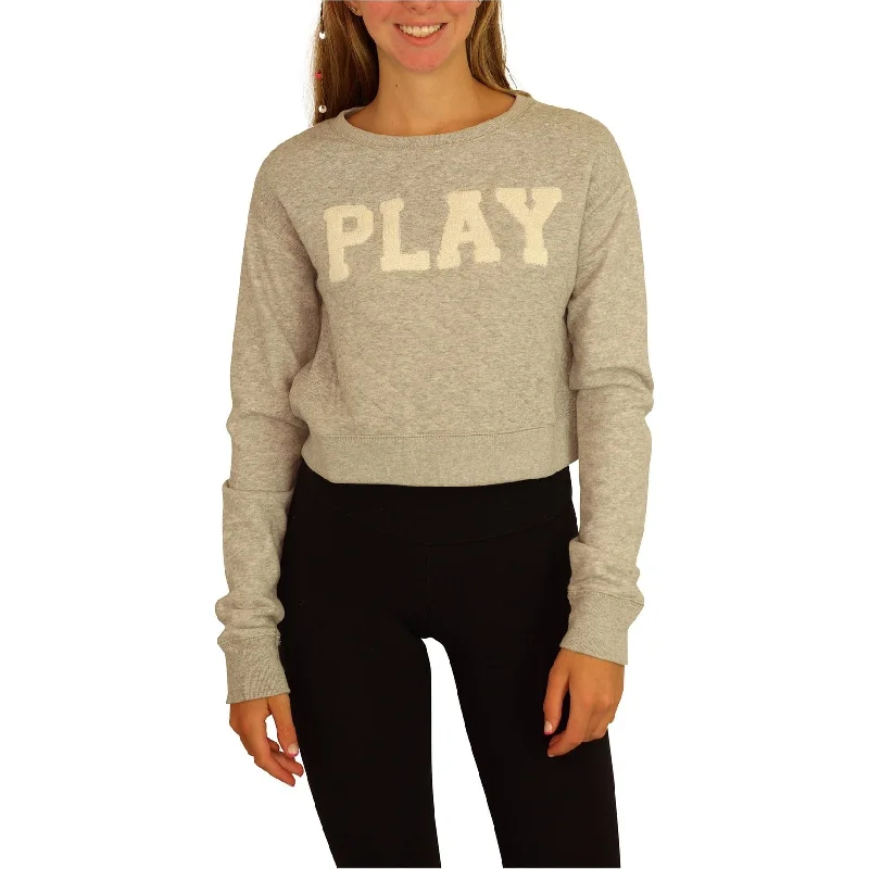 Aeropostale Womens Play Quilted Sweatshirt