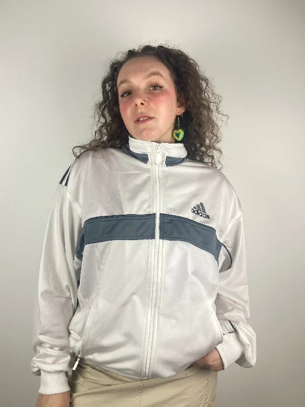 Vintage White Adidas Sports Jacket