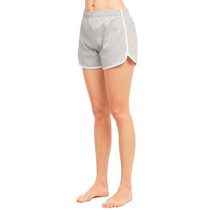 SOFRA LADIES DOLPHIN SHORTS (YP2000_H.GRY)