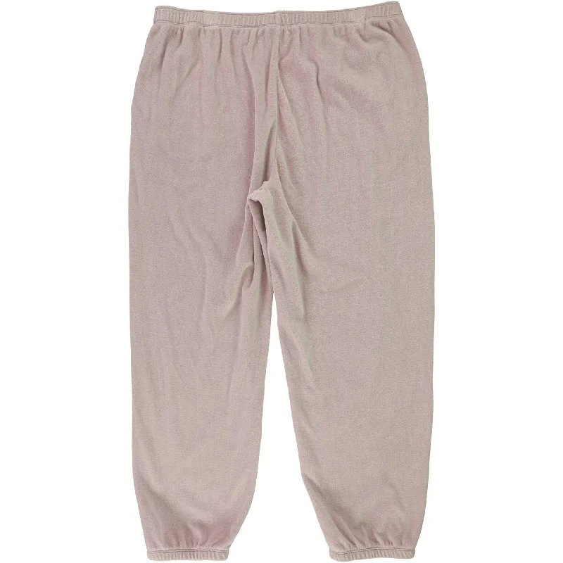 American Eagle Womens Solid Athletic Sweatpants, Pink, X-Large