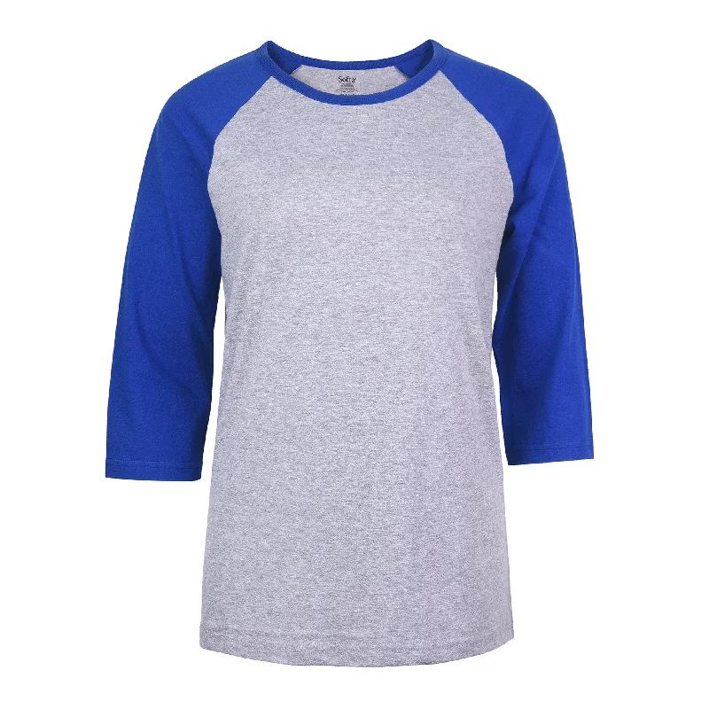 COTTONBELL LADIES BASEBALL TEE (LBT001C_LT.H/RB)