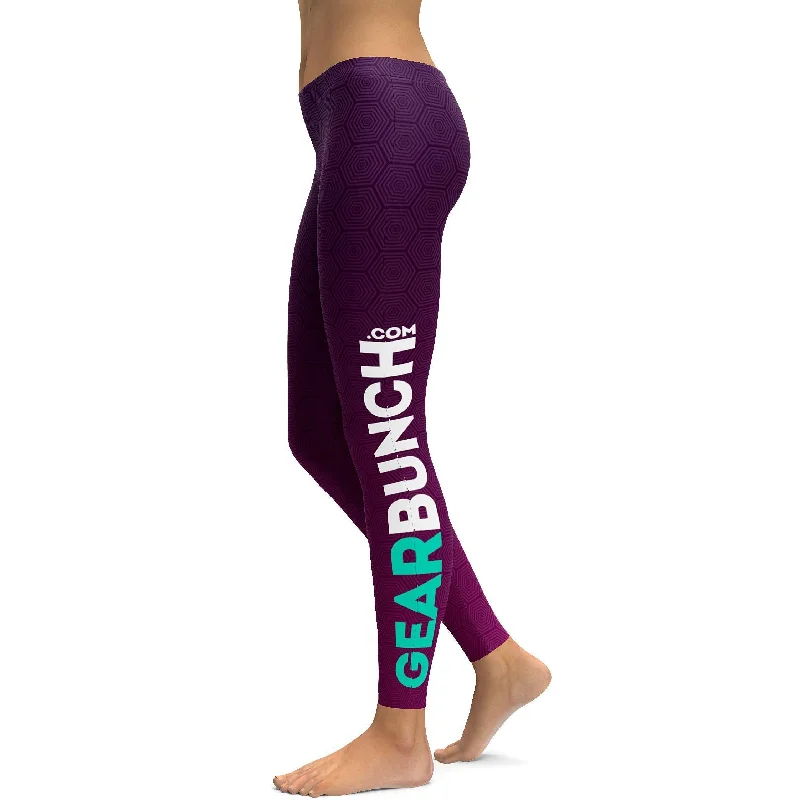 Purple Gradient Promo Leggings