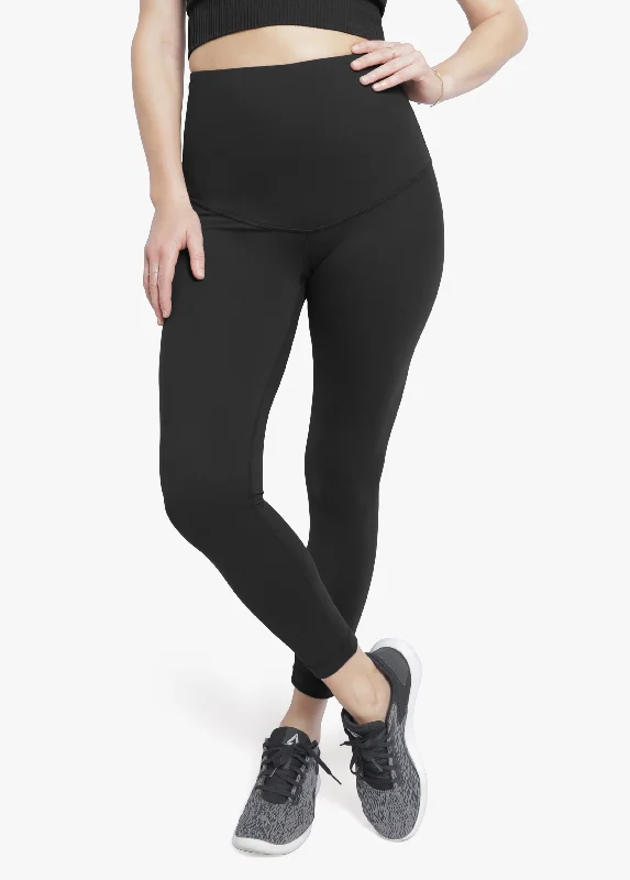 The Recovery Postpartum Compression Black Leggings