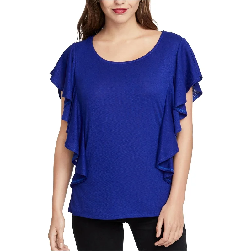 Rachel Roy Womens Greta Pullover Blouse Country