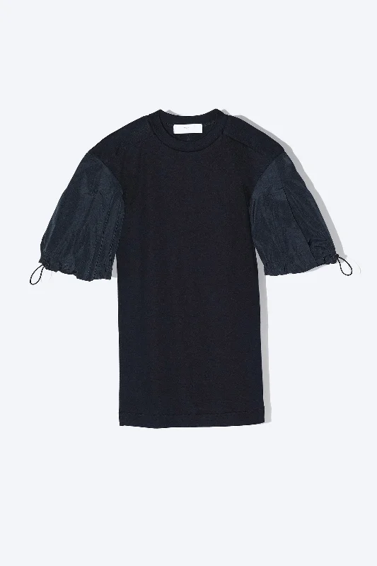 Cotton Jersey Short Sleeves Top Vacation