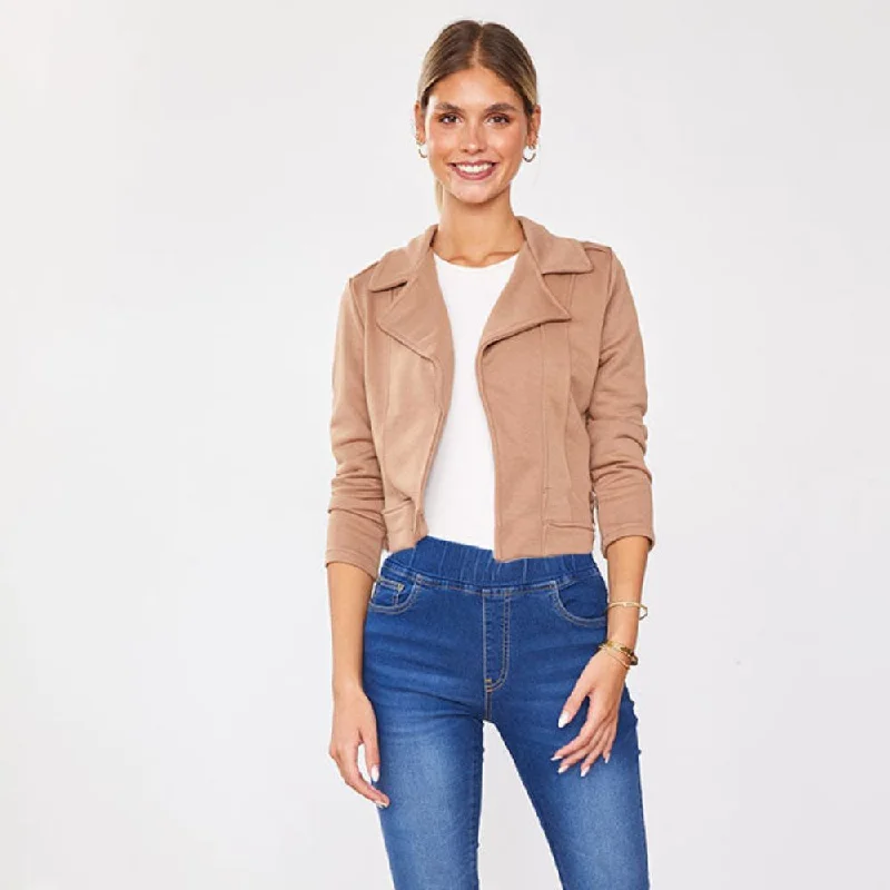 Ella Blazer (Tan) Modern Women's 